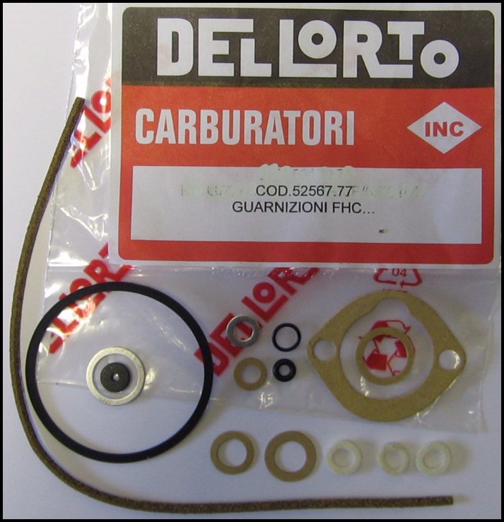 Dellorto FHC FHCD Gasket set Eurocarb