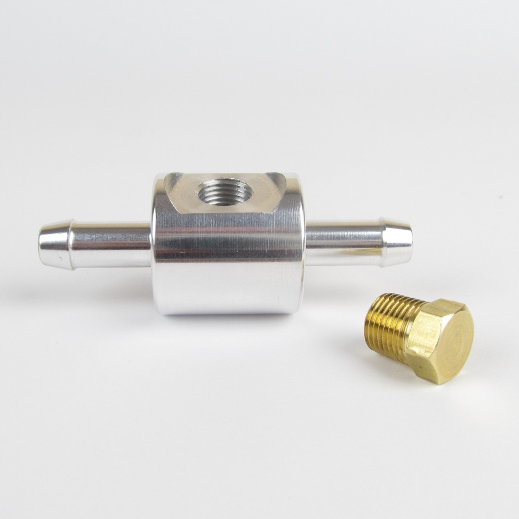 FUEL GAUGE ADAPTER 8mm fixed Eurocarb