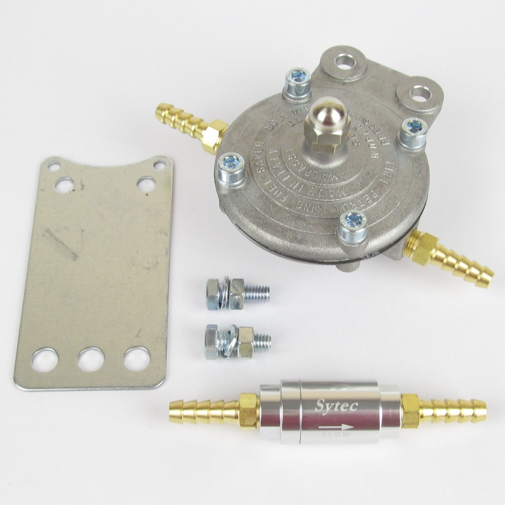 Malpassi Petrol King pressure regulator & one way valve (6mm fittings
