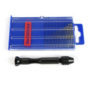 JDK02 Weber Dellorto Solex jet titanium coated drill and vice kit 0.30-1.60mm
