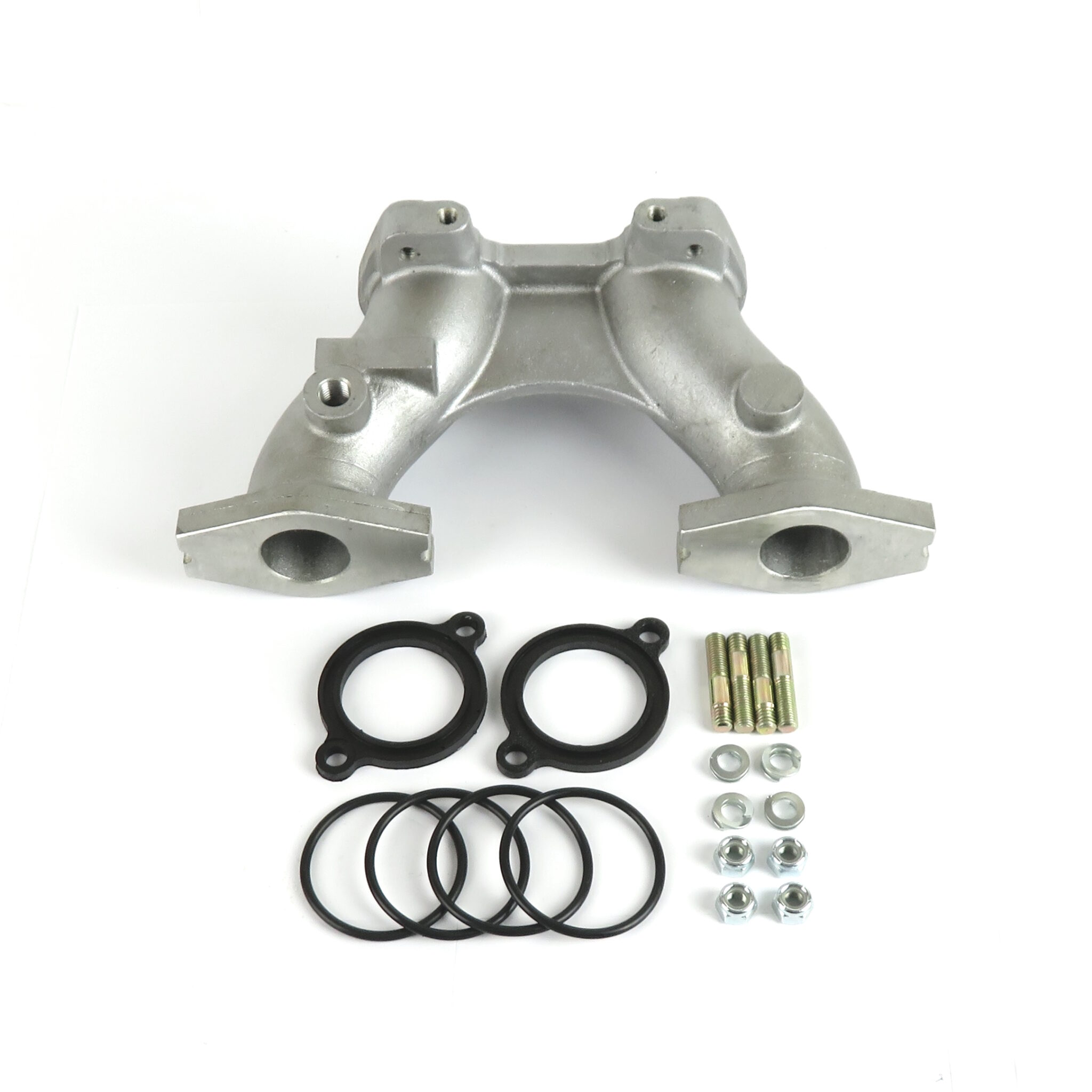 MW0033 MGB manifold er 45 DCOE / Dellorto DHLA 45 125mm long Eurocarb