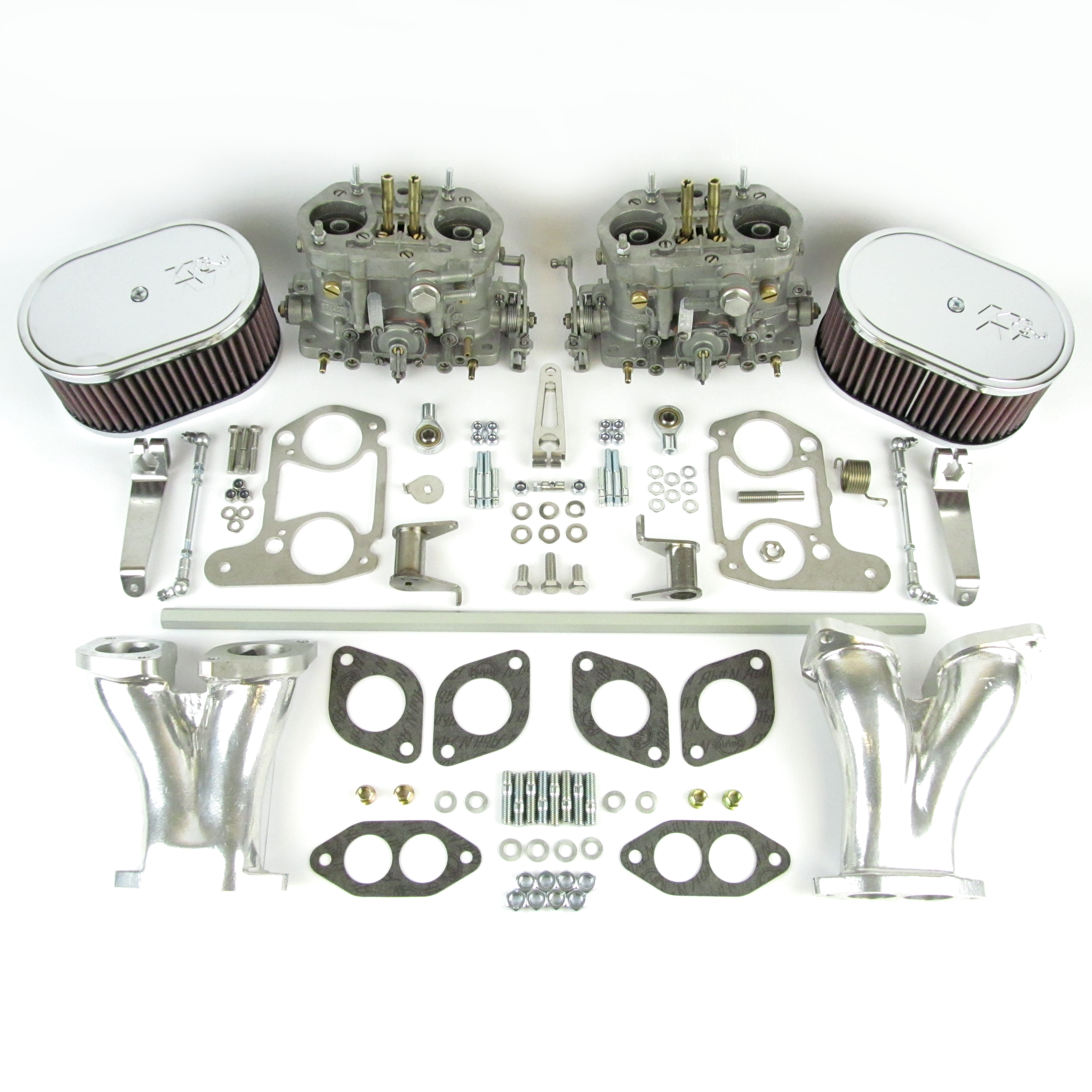VWK21 Type 1 twin Dellorto DRLA40 kit – CSP & K&N