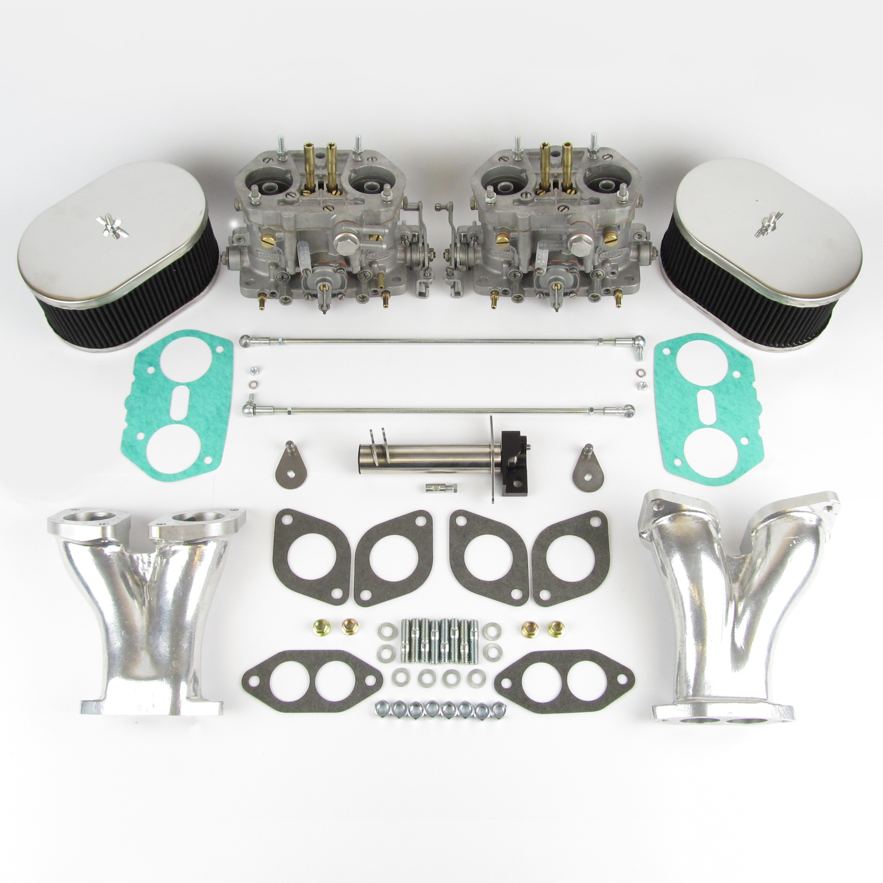 VWK31 Type 1 twin Dellorto DRLA40 kit – CSP bellcrank