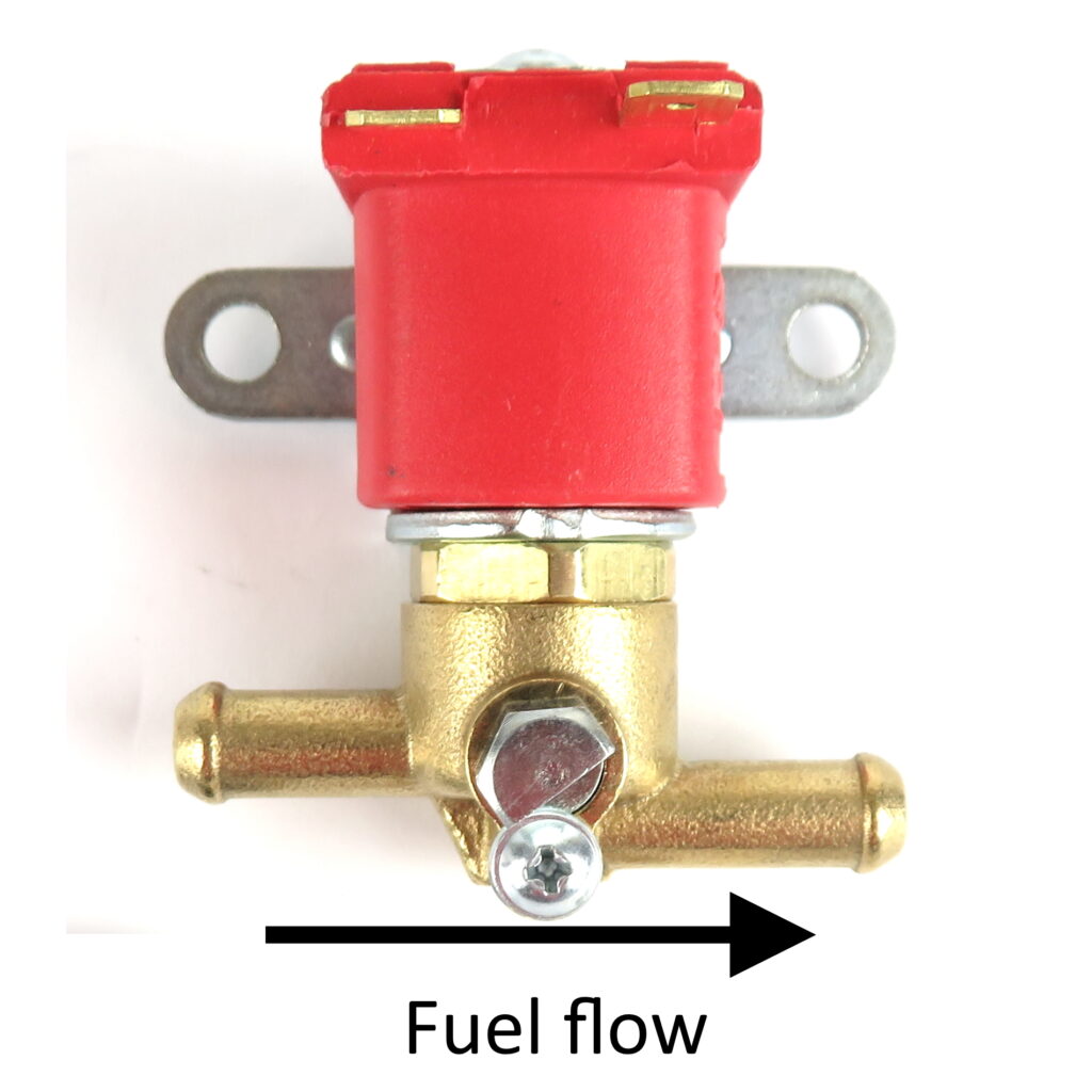 SOL002 Fuel cutoff solenoid 12v Eurocarb