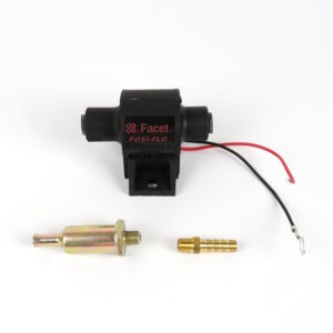 60107K Facet Posi-Flow Fuel pump kit 7-10 psi with unions