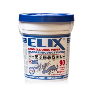ELIX hand cleaning wipe bucket (90 wipes)