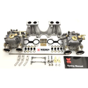 PFO203 Genuine Weber twin 40DCOE performance carburettor kit Ford pre-crossflow