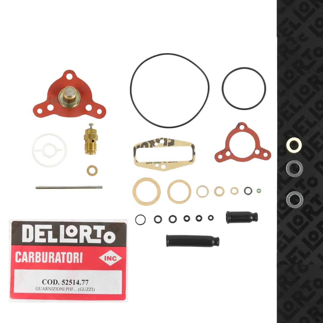 Genuine Dellorto PHF service kit for one carburettor